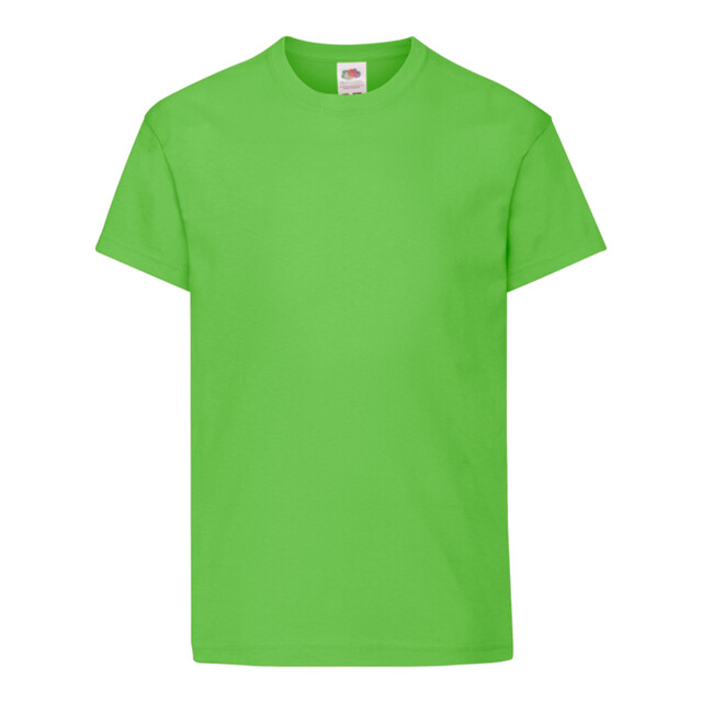 Fruit of the Loom Origineel t-shirt voor kinderen UTLT2039_lime large