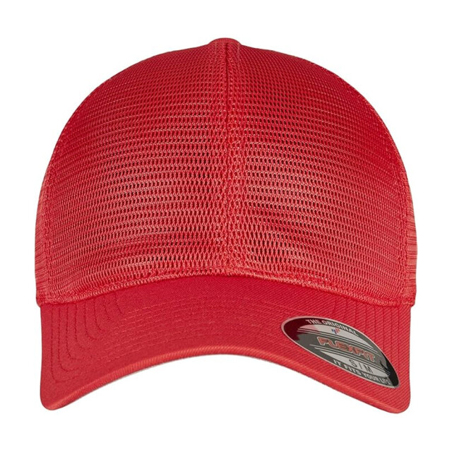 Flexfit 360 omnimesh baseball cap UTLT2089_red large