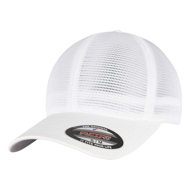 Flexfit 360 omnimesh baseball cap UTLT2089_white large