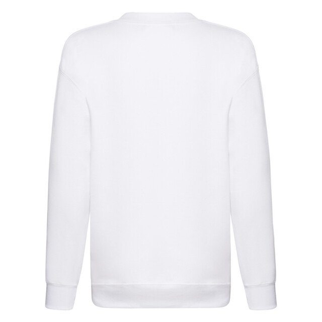 Fruit of the Loom Kinder/kids premium effen inzet sweatshirt UTLT2045_white large