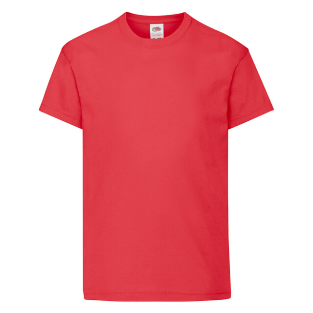 Fruit of the Loom Origineel t-shirt voor kinderen UTLT2039_red large