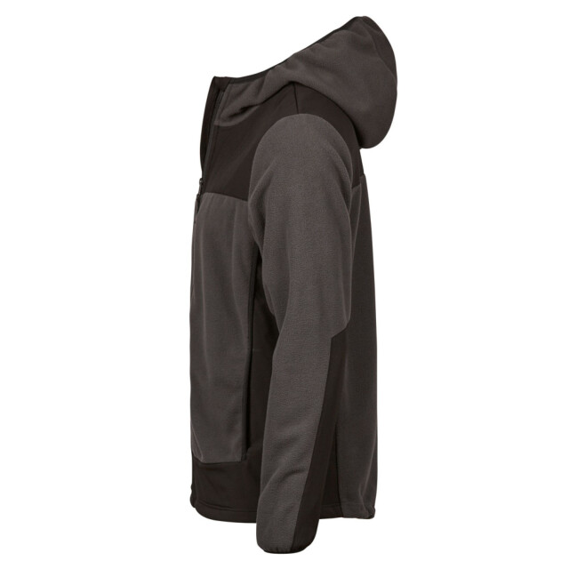 Tee Jays Fleece met capuchon voor volwassenen UTLT2093_asphalt large