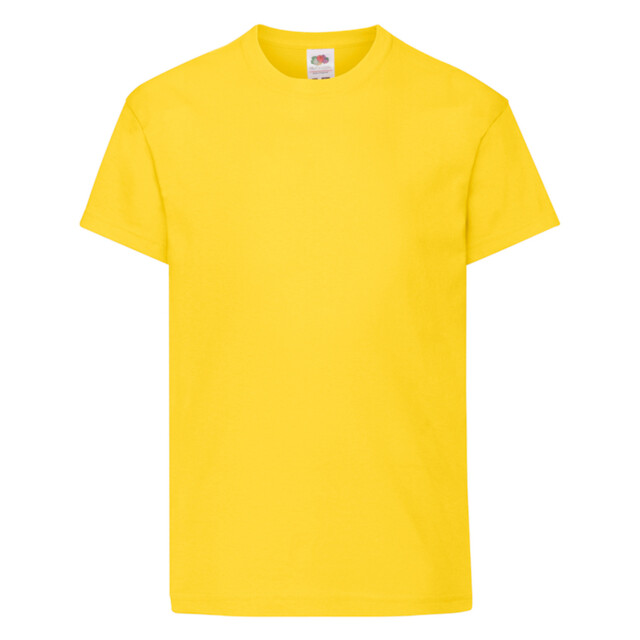Fruit of the Loom Origineel t-shirt voor kinderen UTLT2039_yellow large
