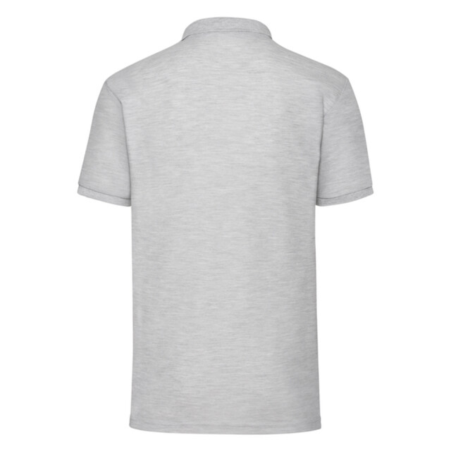 Fruit of the Loom Heren 65/35 piqué poloshirt UTLT2001_heathergrey large