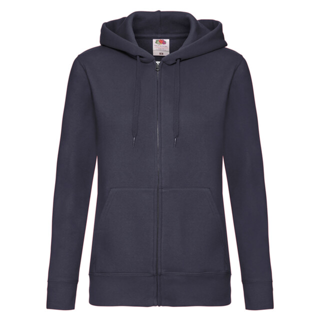Fruit of the Loom Dames premium sweat hoodie UTLT2024_deepnavy large