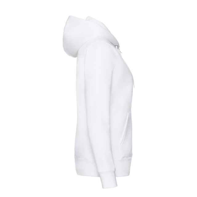 Fruit of the Loom Dames premium sweat hoodie UTLT2024_white large