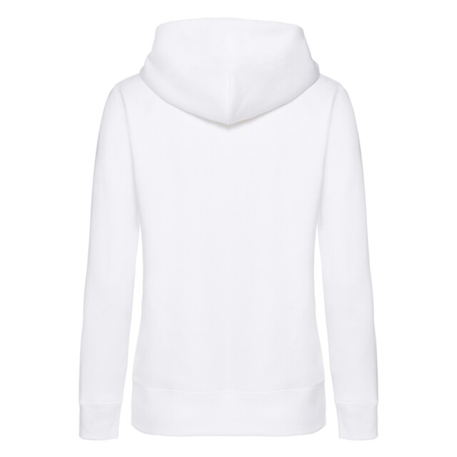 Fruit of the Loom Dames premium sweat hoodie UTLT2024_white large
