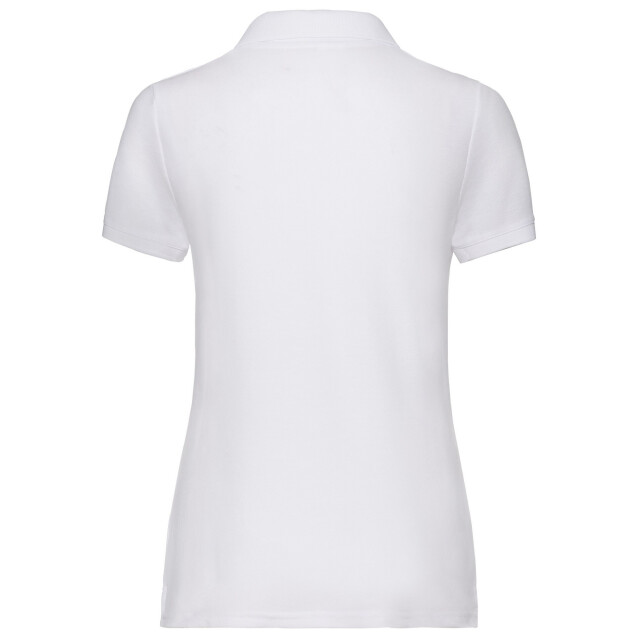 Fruit of the Loom Dames 65/35 piqué poloshirt UTLT1974_white large