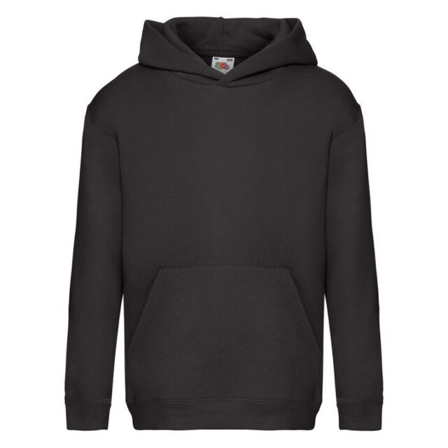 Fruit of the Loom Kinder/kids premium hoodie UTLT1977_black large
