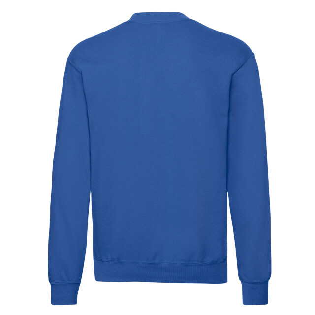 Fruit of the Loom Uniseks klassiek ingelegd sweatshirt voor volwassenen UTLT1965_royalblue large