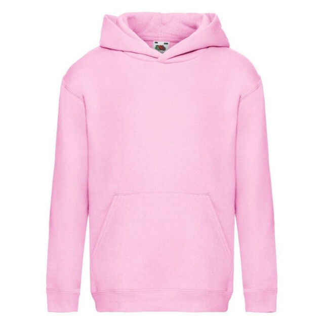 Fruit of the Loom Kinder/kids premium hoodie UTLT1977_lightpink large