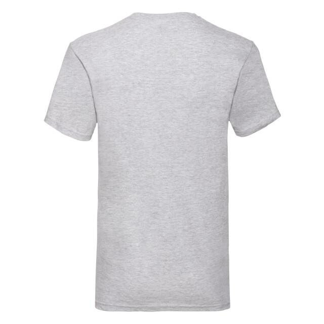 Fruit of the Loom Unisex adult waardevol heide v hals t-shirt UTLT1958_heathergrey large