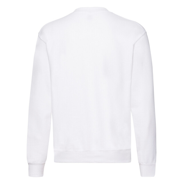 Fruit of the Loom Uniseks klassiek ingelegd sweatshirt voor volwassenen UTLT1965_white large