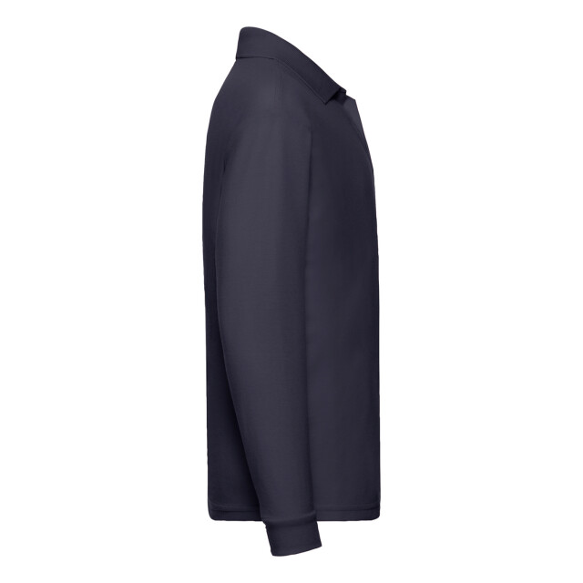 Fruit of the Loom Polo shirt met lange mouwen voor kinderen/kinderen UTLT1891_deepnavy large