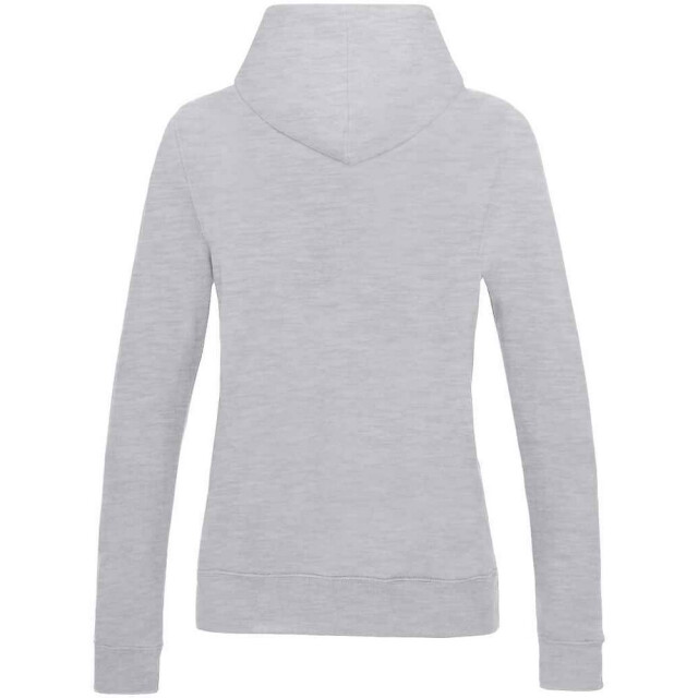 Awdis Dames college hoodie UTLT1889_heathergrey large