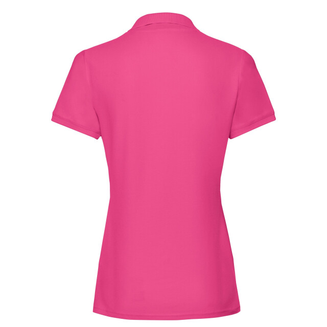 Fruit of the Loom Dames premium poloshirt UTLT1877_fuchsia large