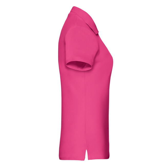 Fruit of the Loom Dames premium poloshirt UTLT1877_fuchsia large