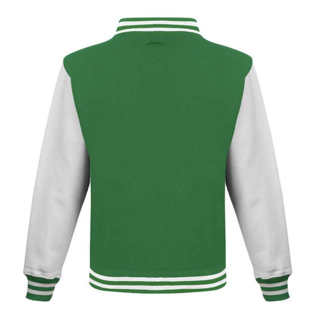 Awdis Varsity-jasje in polykatoen voor volwassenen UTLT1881_kellygreenwhite large