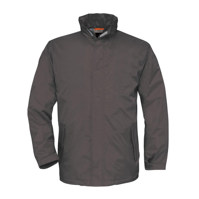 B and C Unisex ocean shore jacket voor volwassenen UTLT1492_darkgreysolid large