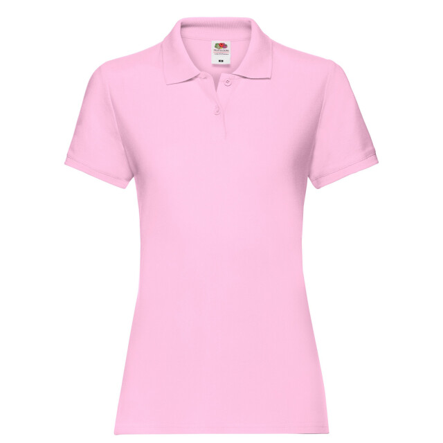 Fruit of the Loom Dames premium poloshirt UTLT1877_lightpink large