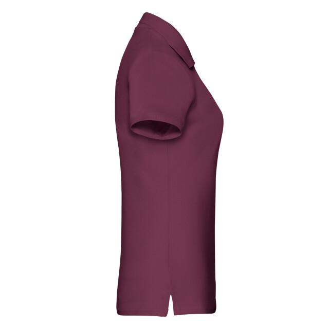 Fruit of the Loom Dames premium poloshirt UTLT1877_burgundy large