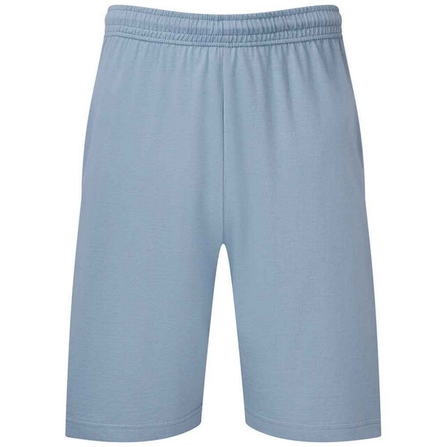 Fruit of the Loom Unisex jersey shorts voor volwassenen UTLT1749_mineralblue large
