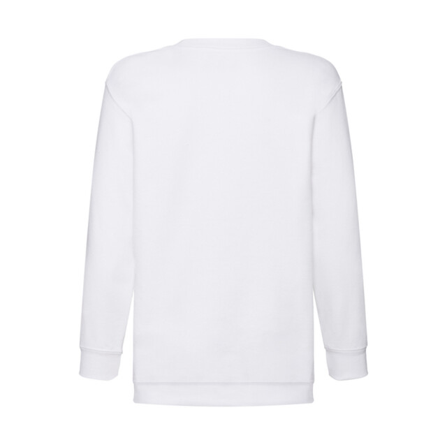 Fruit of the Loom Klassiek effen sweatshirt voor kinderen/kinderen UTLT1377_white large