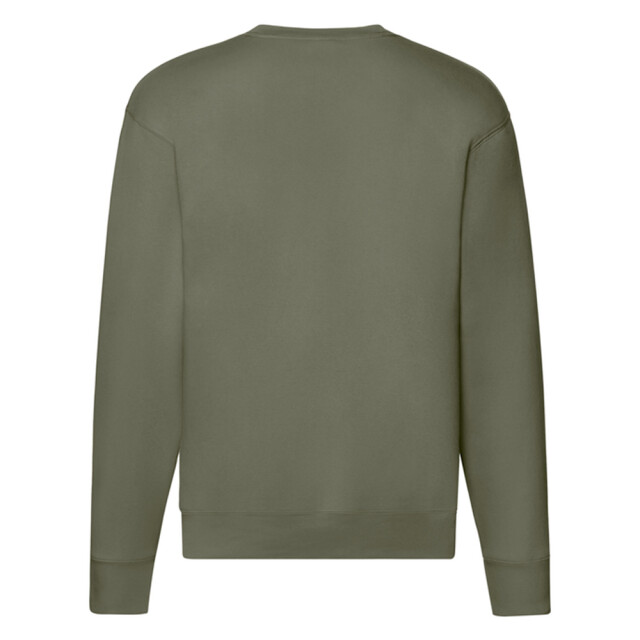 Fruit of the Loom Heren premium ingelegd sweatshirt UTLT1358_classicolive large