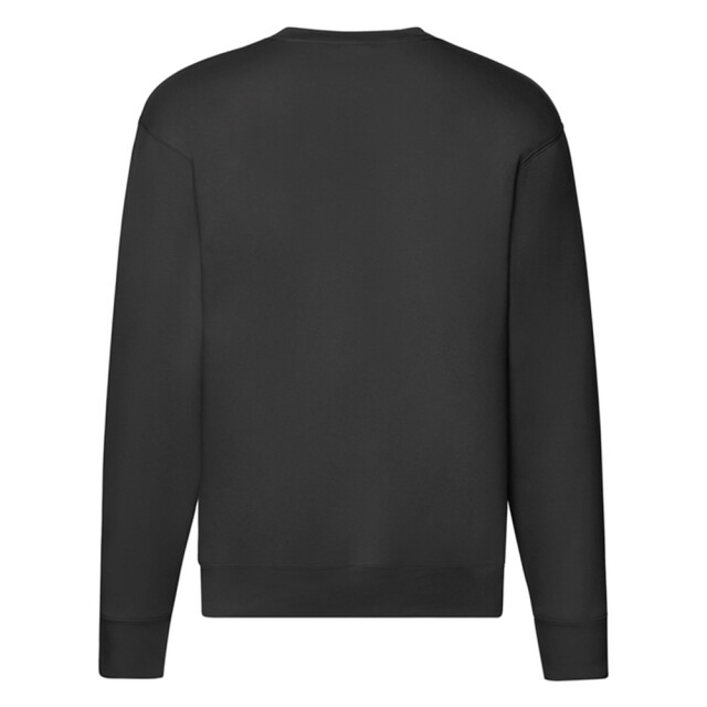 Fruit of the Loom Heren premium ingelegd sweatshirt UTLT1358_black large