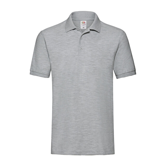 Fruit of the Loom Heren premium polycotton poloshirt UTLT1374_athleticheather large