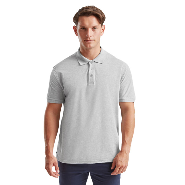 Fruit of the Loom Heren premium polycotton poloshirt UTLT1374_athleticheather large