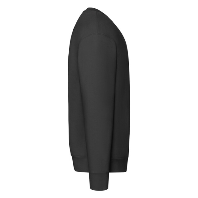 Fruit of the Loom Heren premium ingelegd sweatshirt UTLT1358_black large