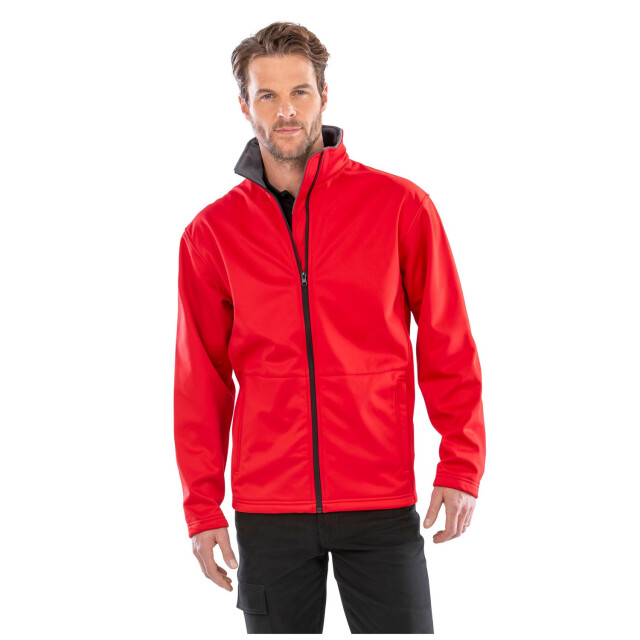 Result Heren soft shell-jasje UTLT1291_red large