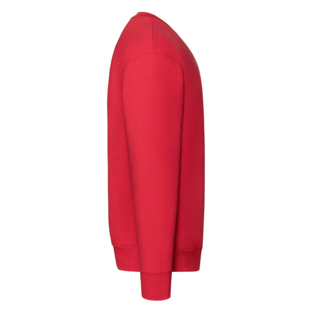 Fruit of the Loom Heren premium ingelegd sweatshirt UTLT1358_red large