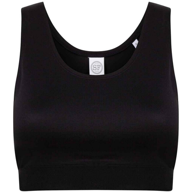 Skinni Fit Dames fashion gewaad top UTLT1286_blackblack large