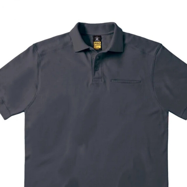 B and C Heren skill pro poloshirt UTLT1313_darkgreysolid large