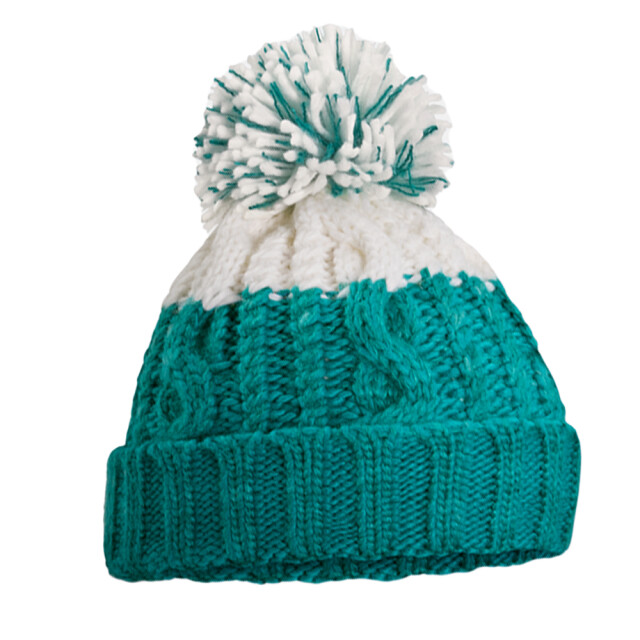 Beechfield Apres beanie UTLT1175_emeraldsoftwhite large