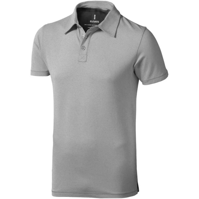 Elevate Life Heren markham poloshirt UTLT1311_greymelange large