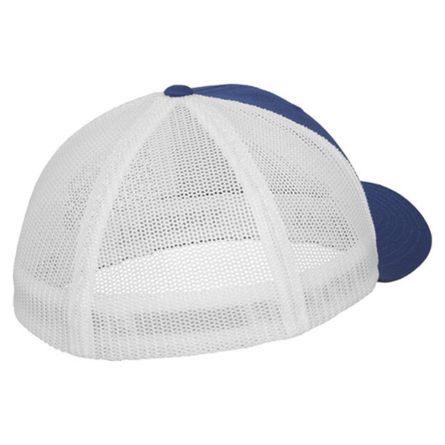 Flexfit Tweekleurige mesh trucker cap UTLT1237_royalblue large