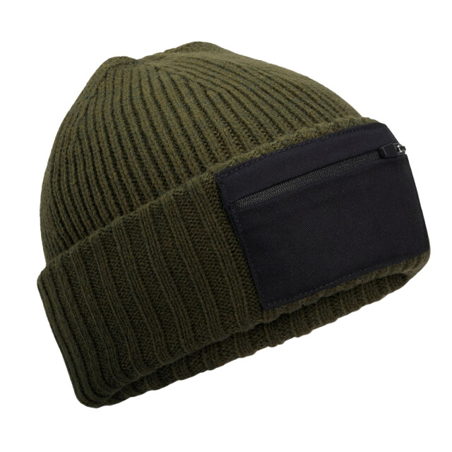 Beechfield Zip patch muts UTLT1137_militarygreen large