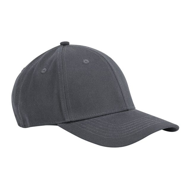 Beechfield Earthaware classic 6 panel organic cotton baseball cap UTLT1122_graphitegrey large