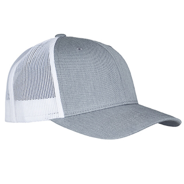 Flexfit Retro tweekleurige truckerpet UTLT1166_heathergreywhite large
