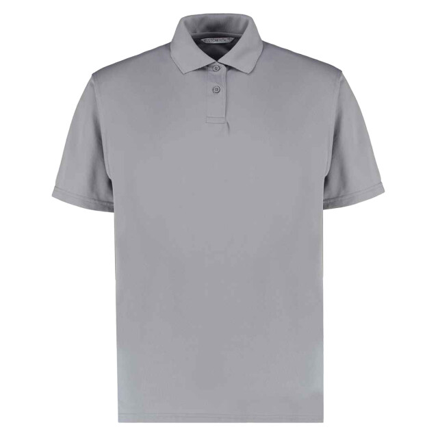 Kustom Kit Heren premium cooltex plus regular poloshirt UTLT5128_heathergrey large