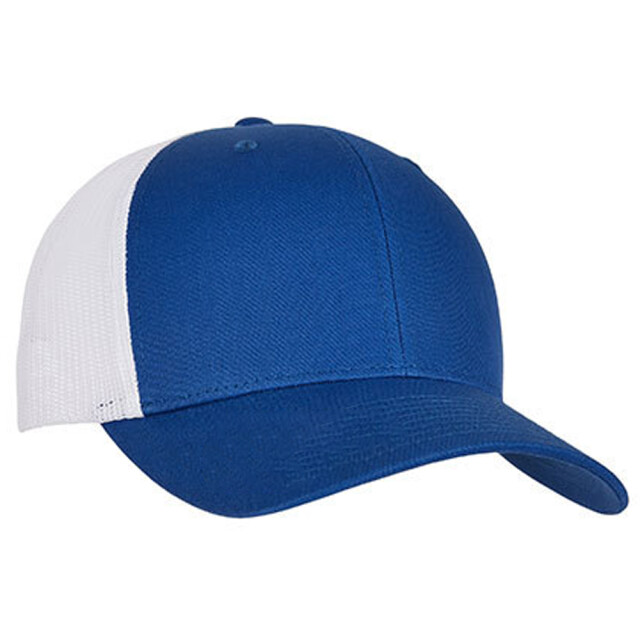 Flexfit Retro tweekleurige truckerpet UTLT1166_royalbluewhite large