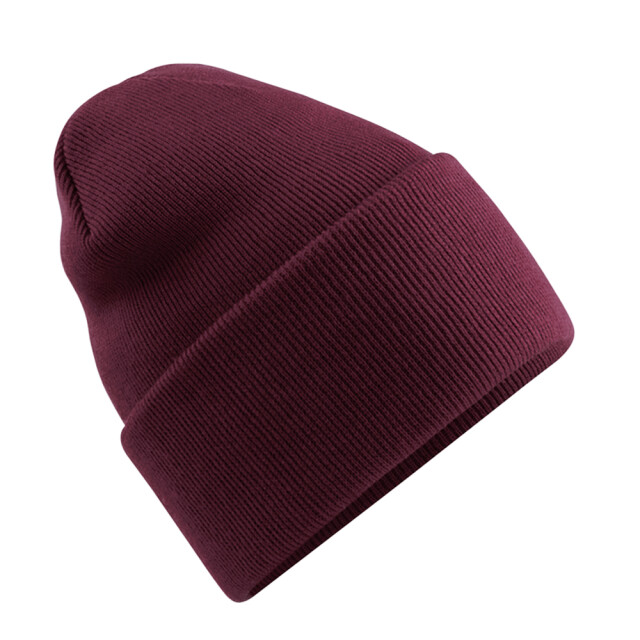 Beechfield Originele diepe muts UTLT1176_burgundy large