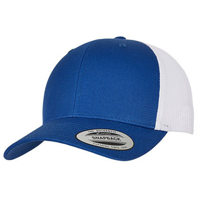 Flexfit Retro tweekleurige truckerpet UTLT1166_royalbluewhite large
