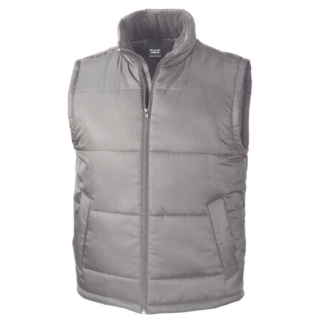 Result Gewone uniseks bodywarmer voor volwassenen UTLT5052_grey large
