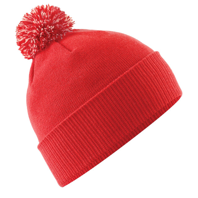 Beechfield Snowstar muts voor kinderen UTLT1141_brightred large