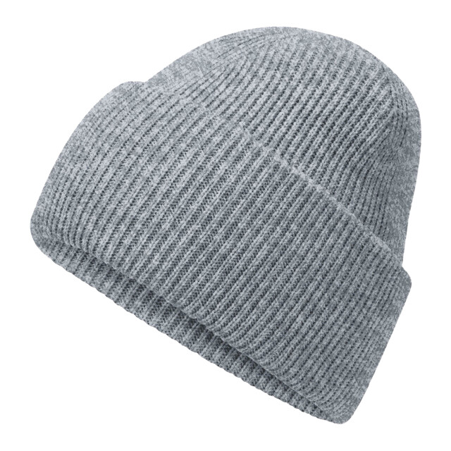 Beechfield Klassieke, diep gebreide muts UTLT1101_ash large