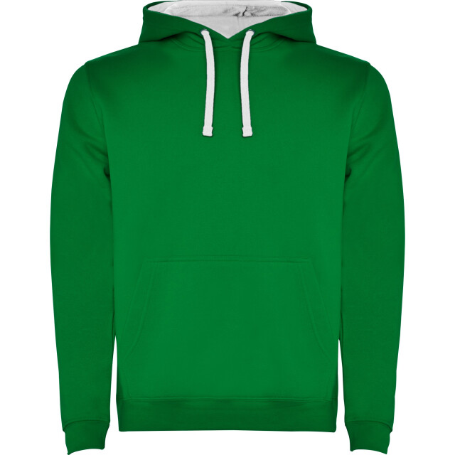 Roly Kinderen/kinderen urban hoodie UTLT4942_kellygreenwhite large